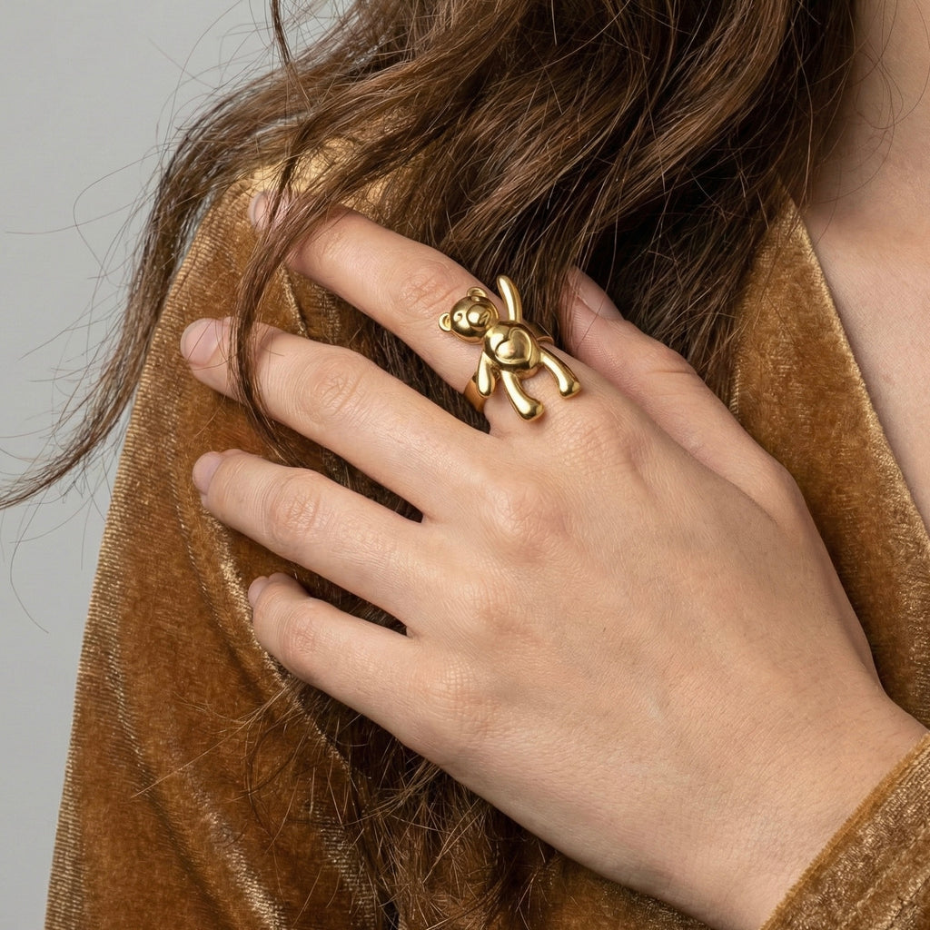 ANELLO TEDDY GOLD