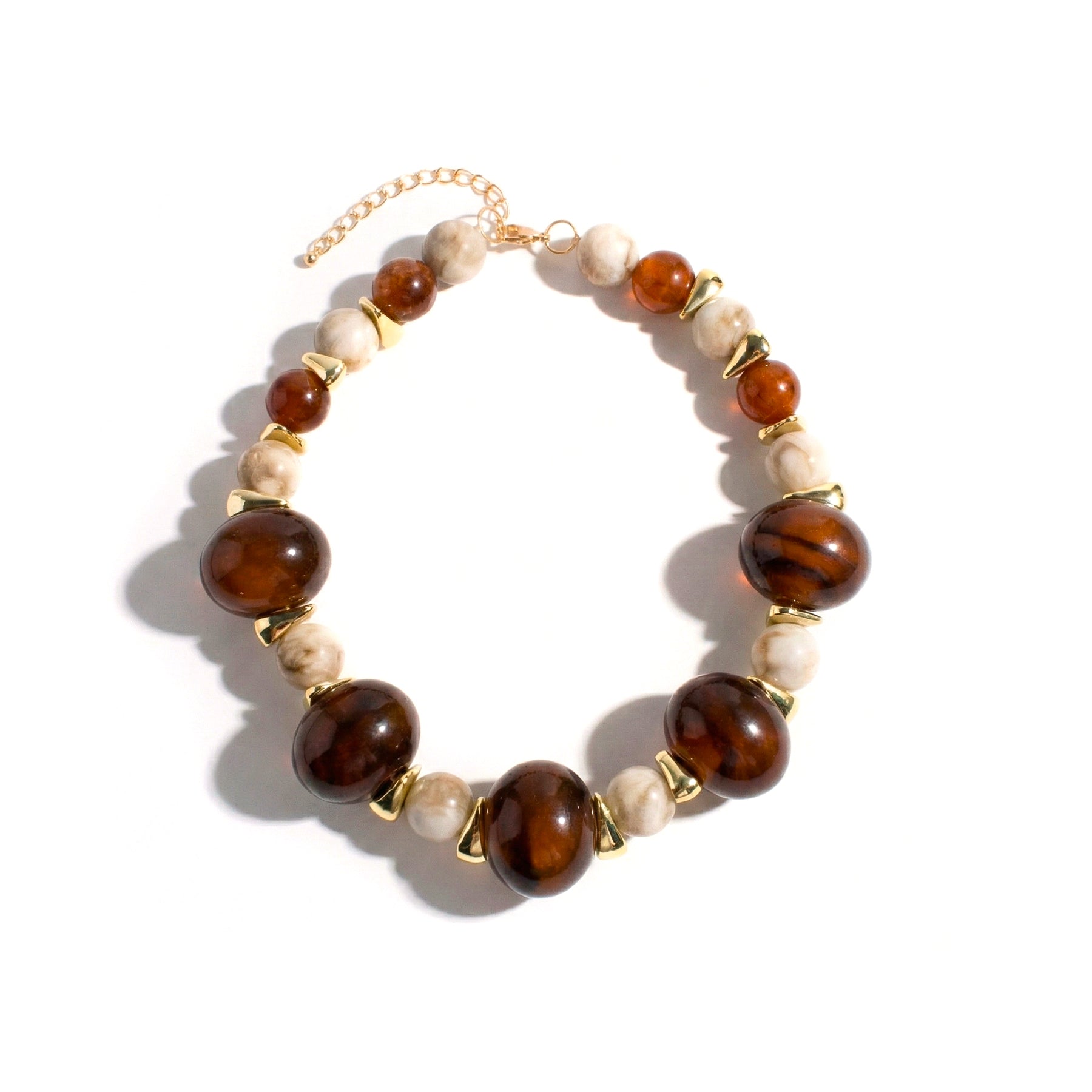 COLLANA AMBER GOLD