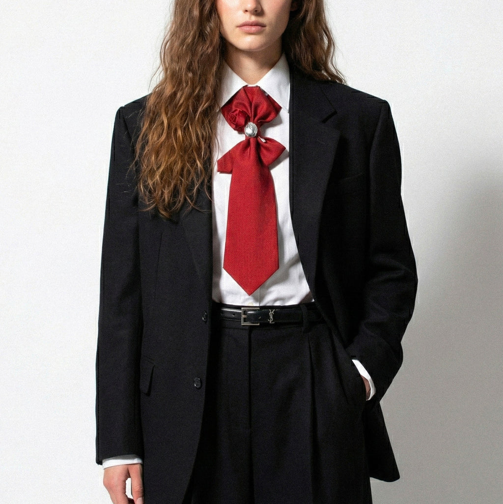 BLUEBELL TIE - TORI SILVER