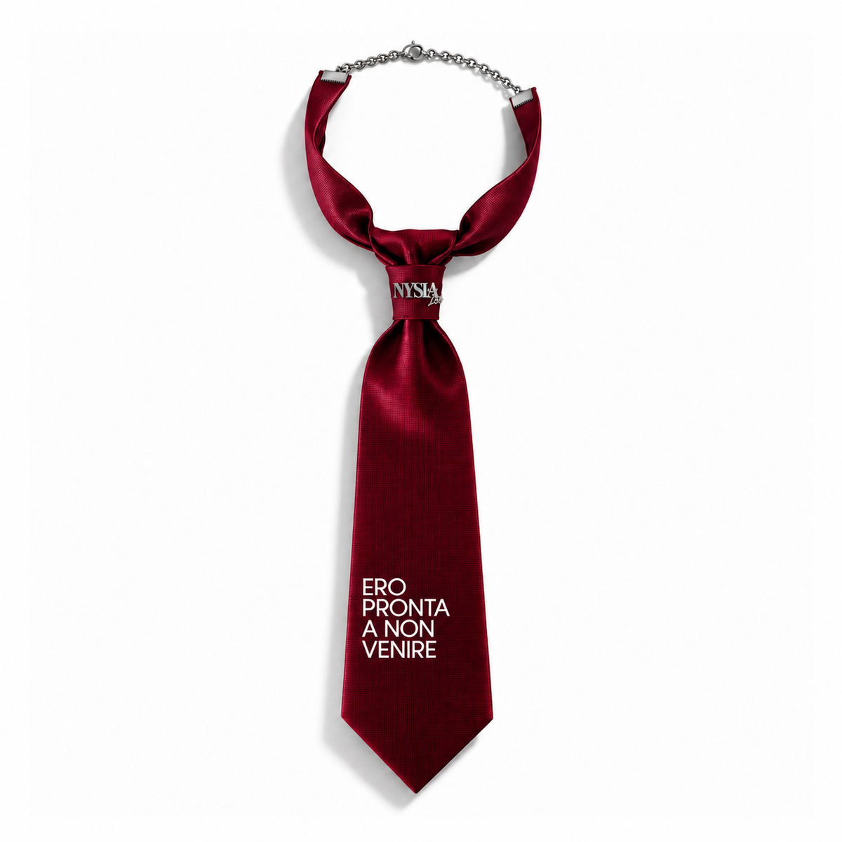 WRITTEN TIE - PRONTA A NON VENIRE