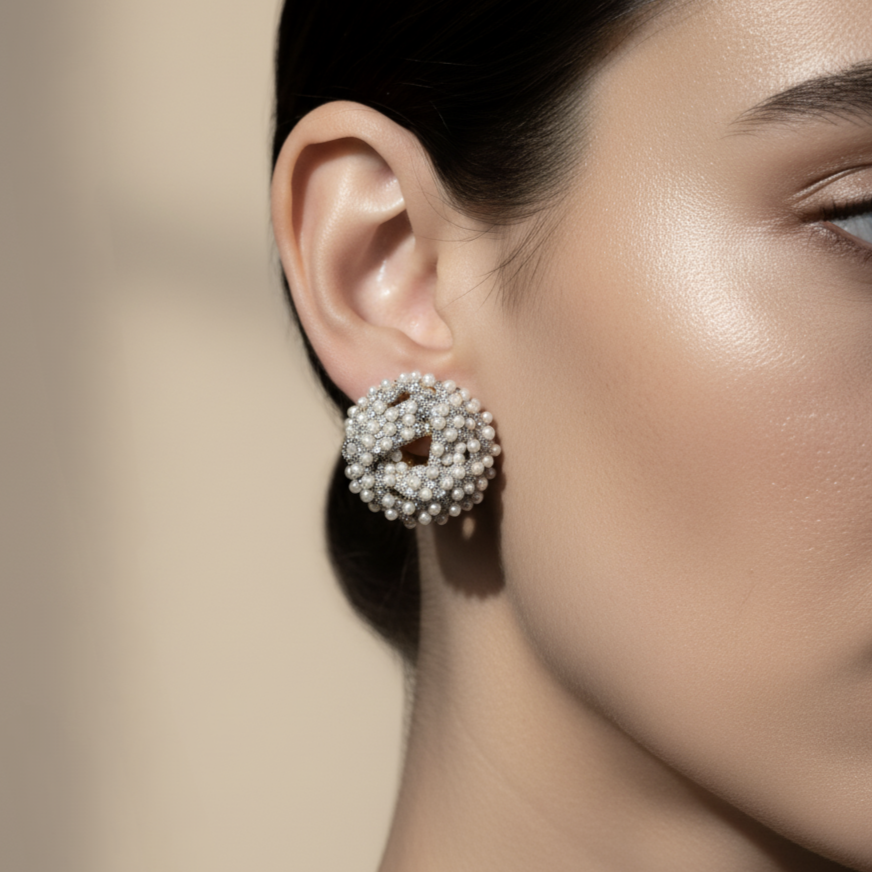 ORECCHINI ROUND PEARL