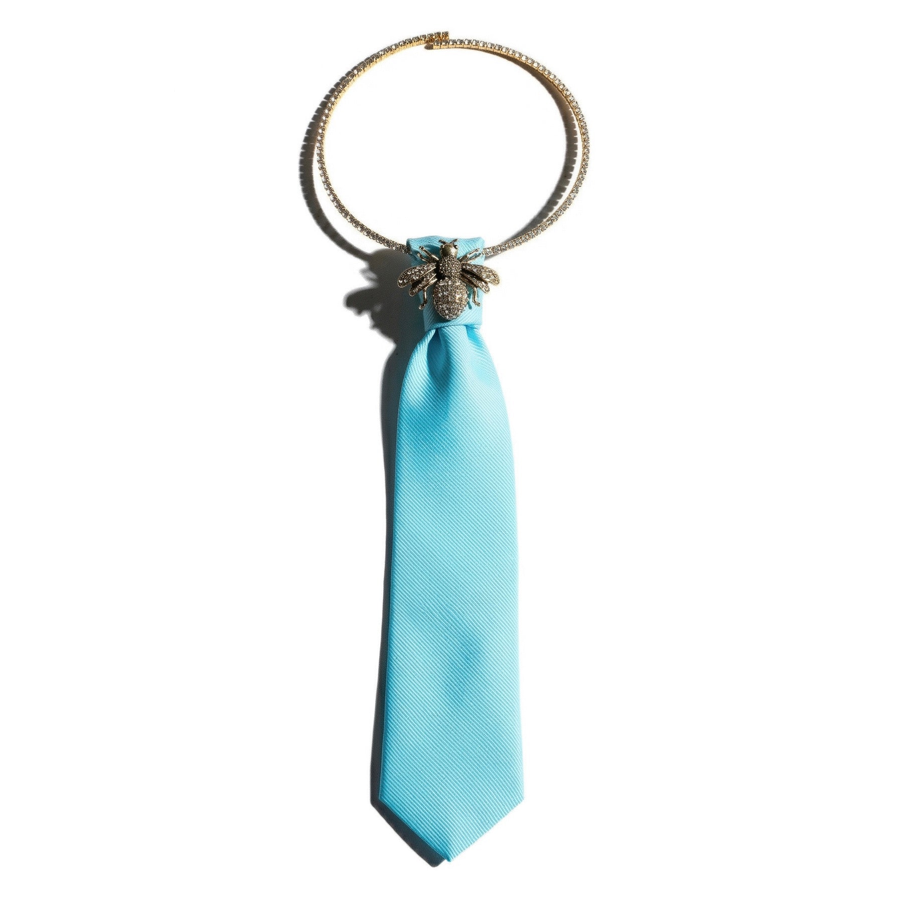METAL CHOCKER - SKY GOLD
