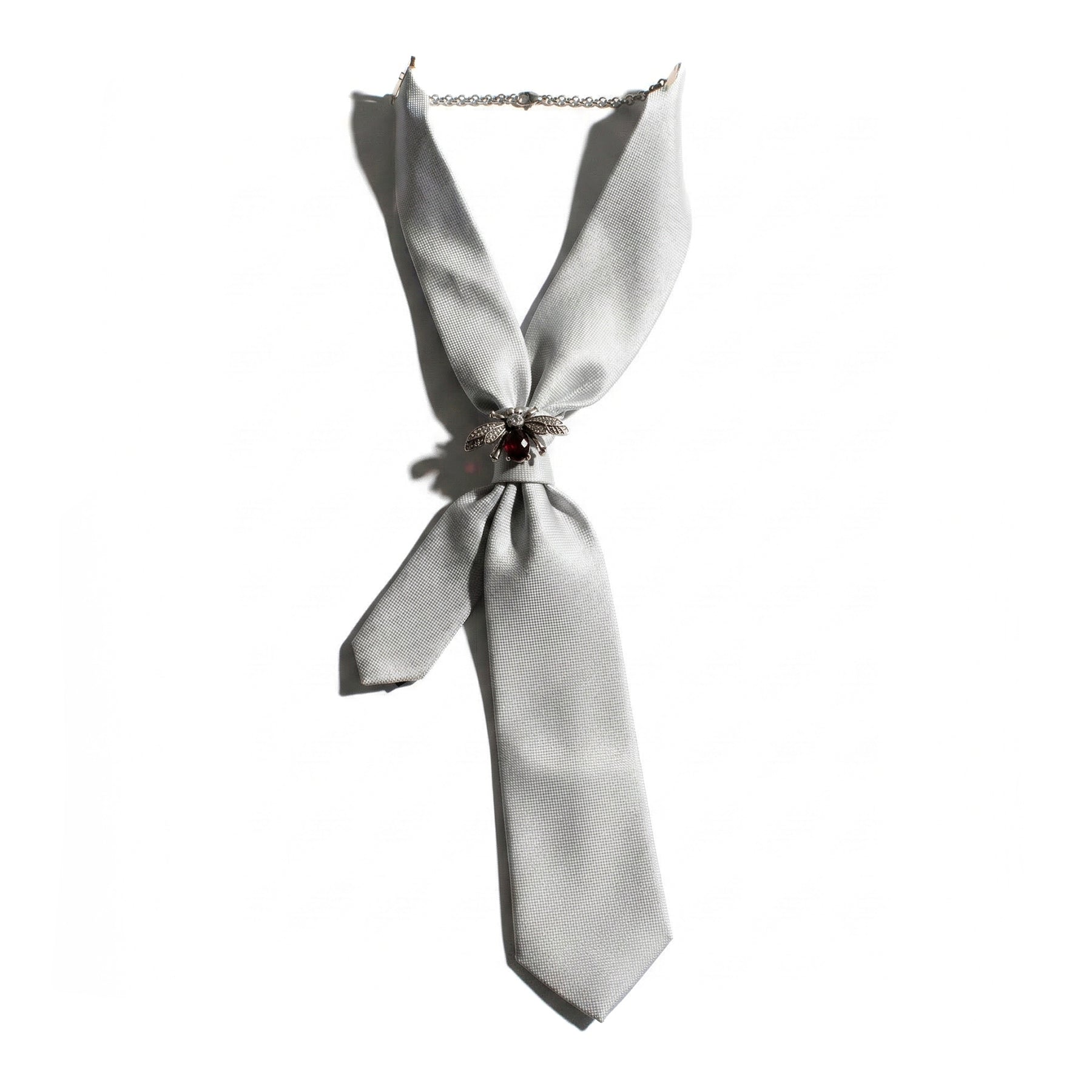FOULARD TIE - RED BEE