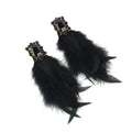 ORECCHINI BLACK SWAN