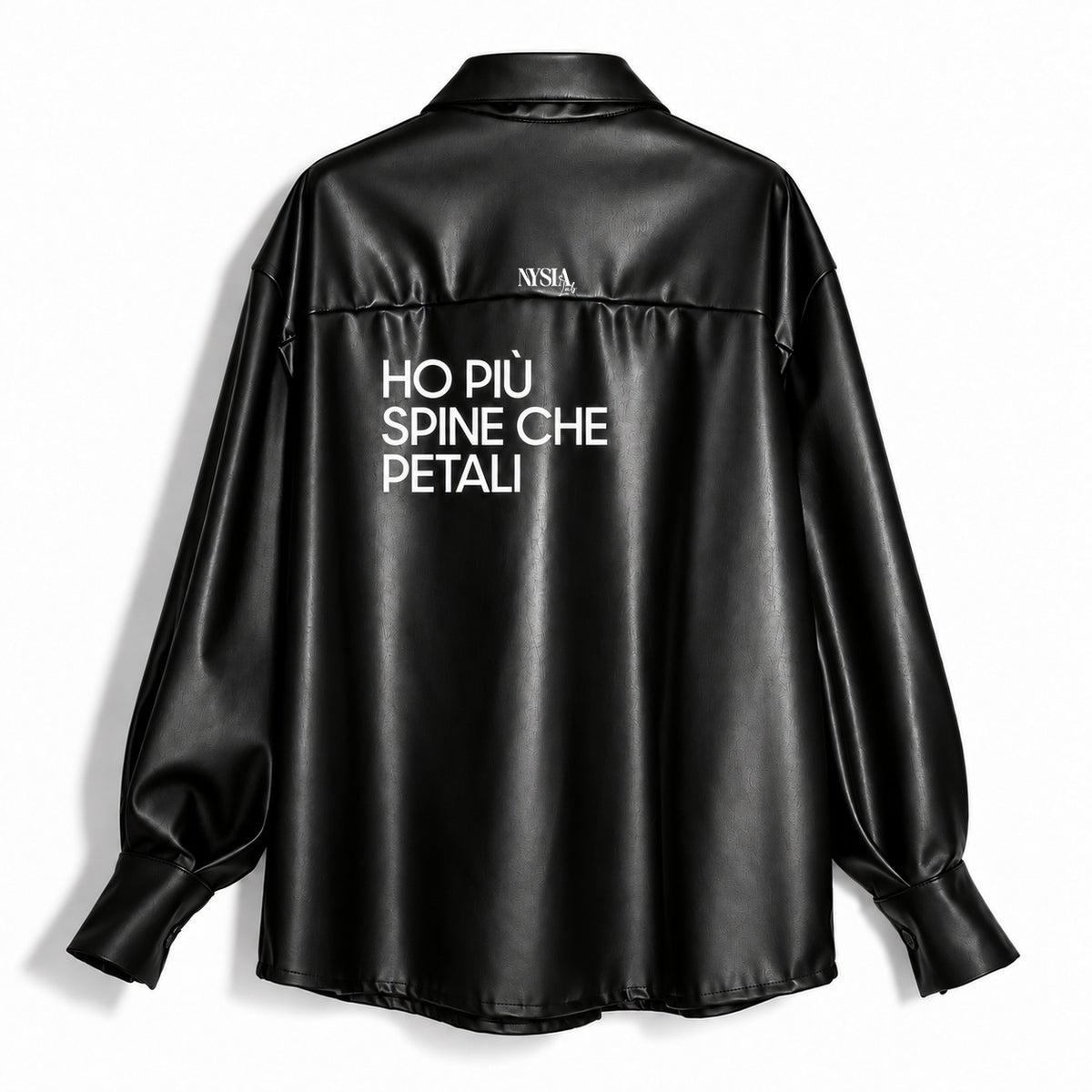 CAMICIA ECOPELLE - PETALI E SPINE