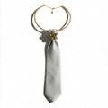 METAL CHOKER - FLORA GOLD