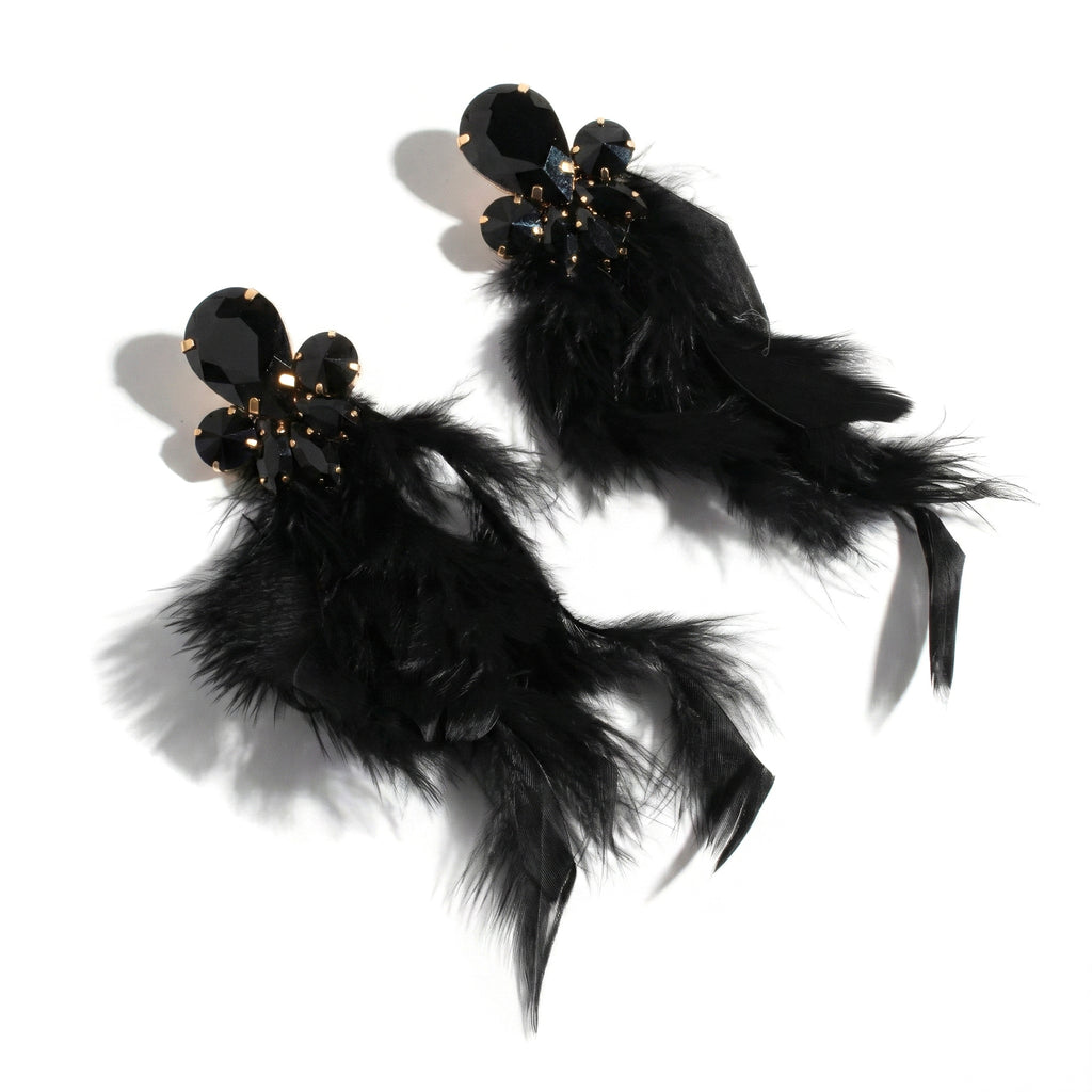 ORECCHINI BLACK DOLL