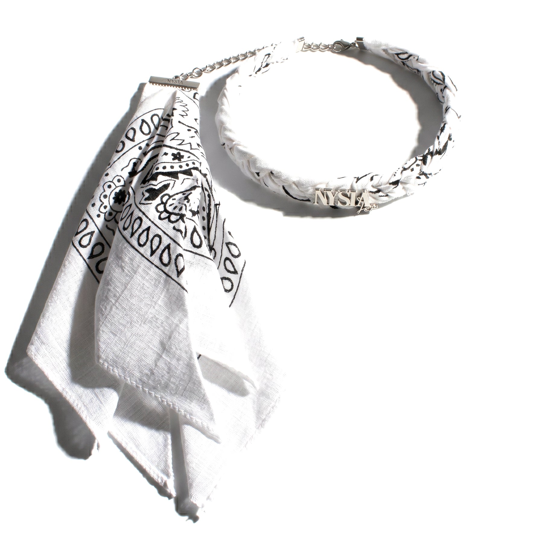 BANDANA CHOCKER - WHITE