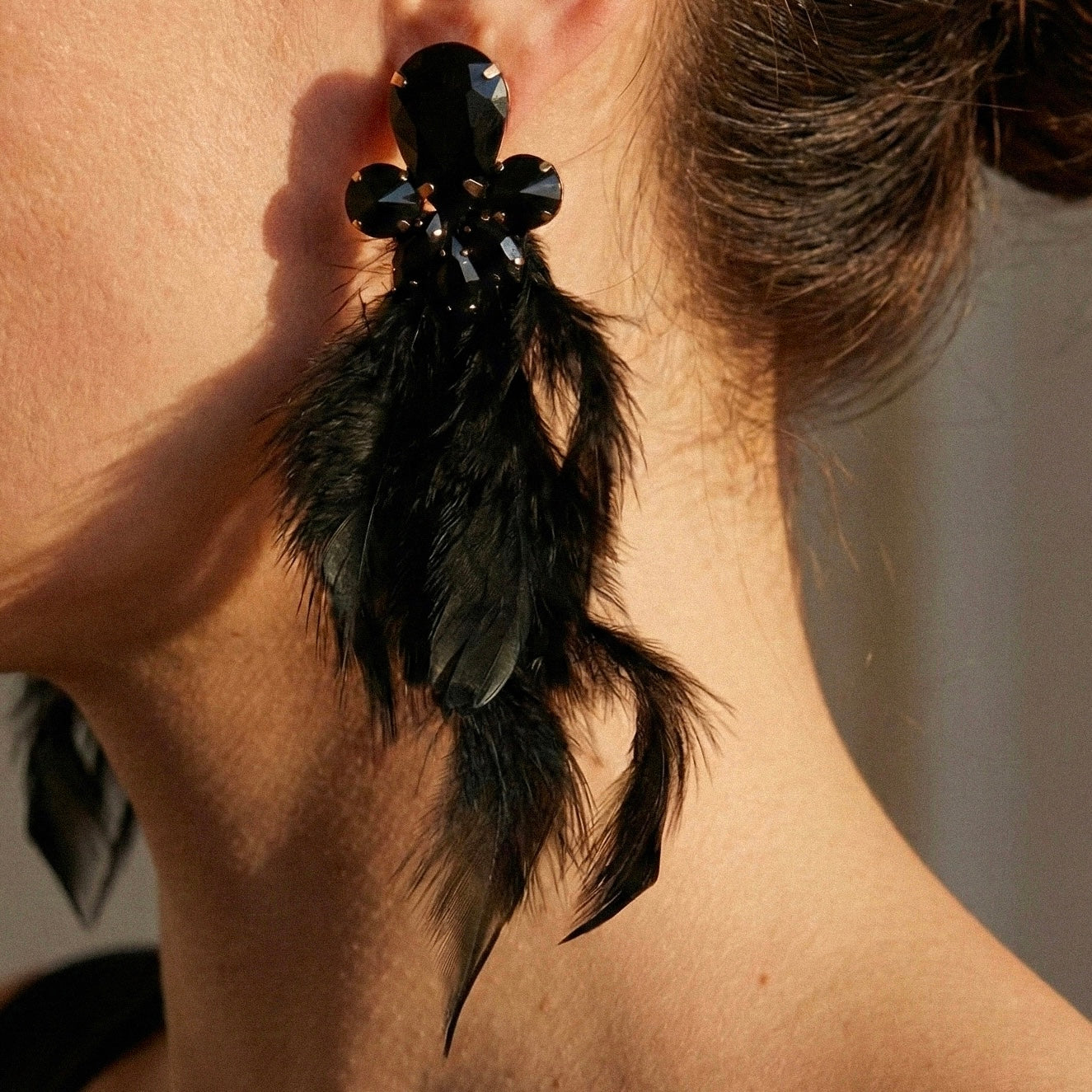 ORECCHINI BLACK DOLL