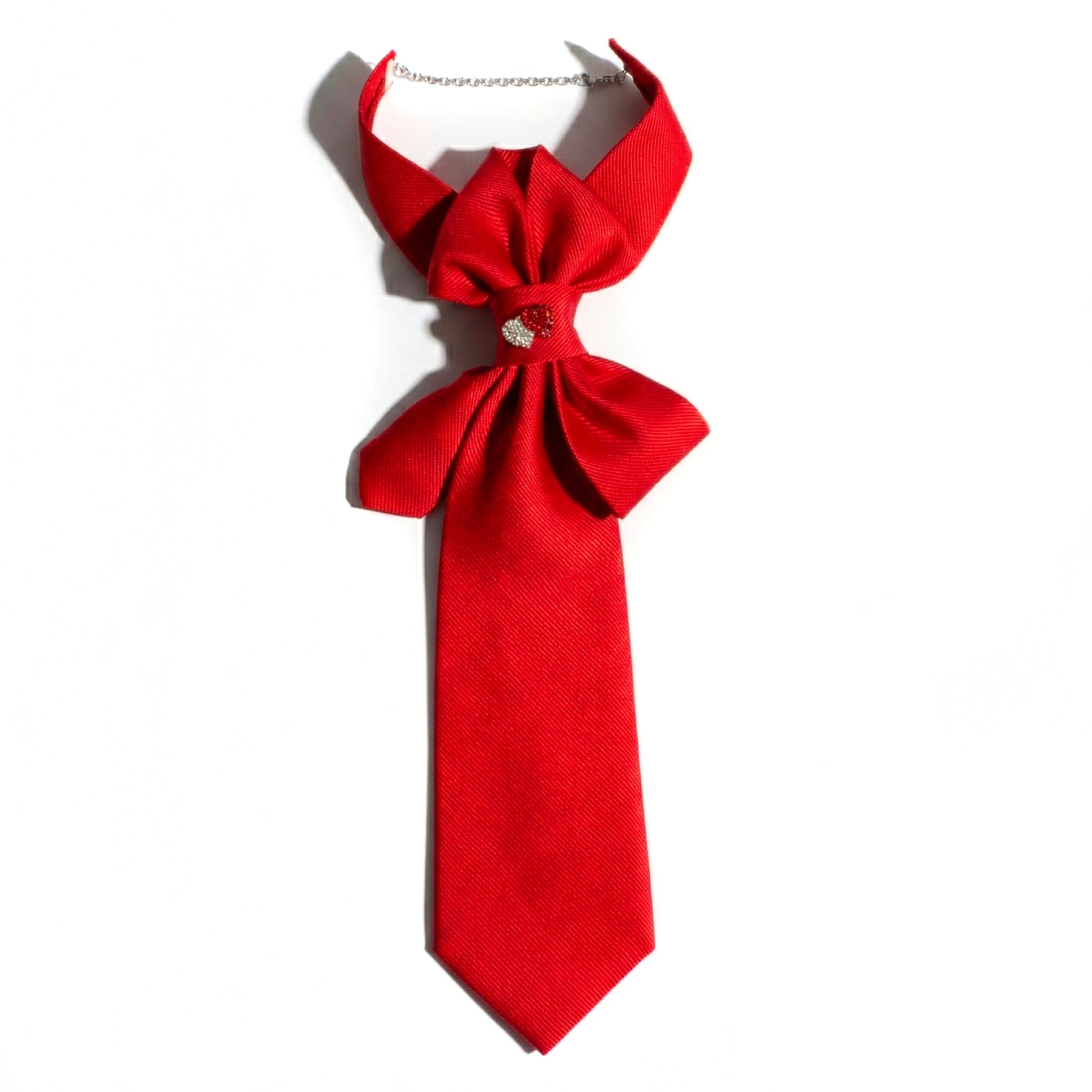BLUEBELL TIE - VALENTINE SILVER