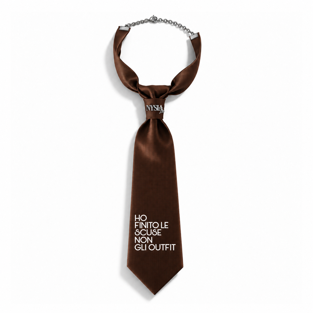 WRITTEN TIE - HO FINITO LE SCUSE