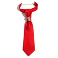 FLOWER TIE - TEDDY RED
