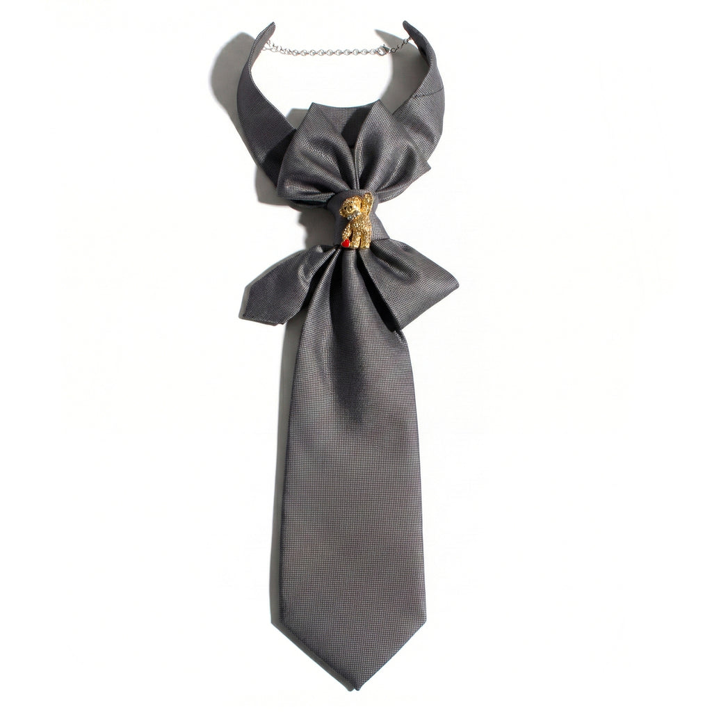 BLUEBELL TIE - GOLD BEAR