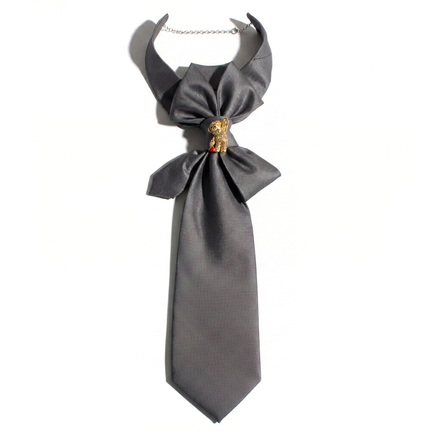 BLUEBELL TIE - GOLD BEAR