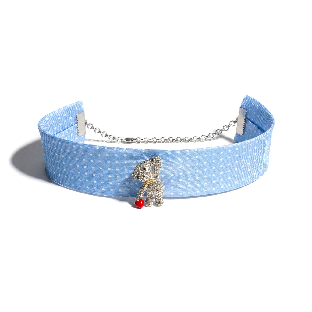 CHOCKER - SILVER BEAR