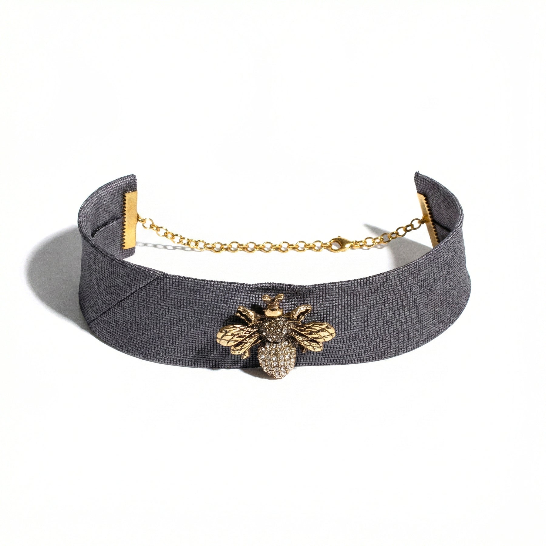 CHOCKER - GREY BEE