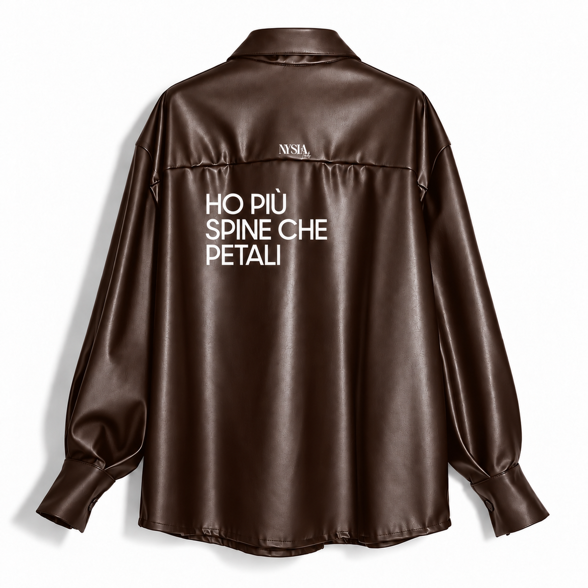 CAMICIA ECOPELLE - PETALI E SPINE