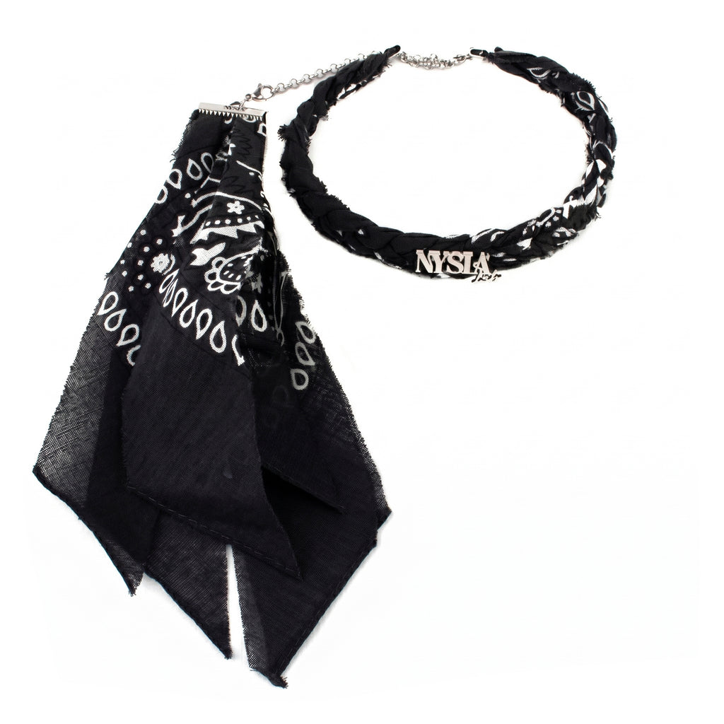 BANDANA CHOCKER - BLACK