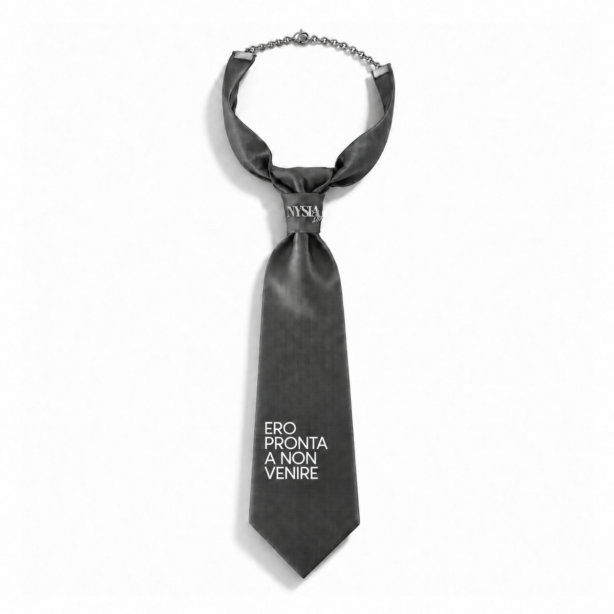 WRITTEN TIE - PRONTA A NON VENIRE