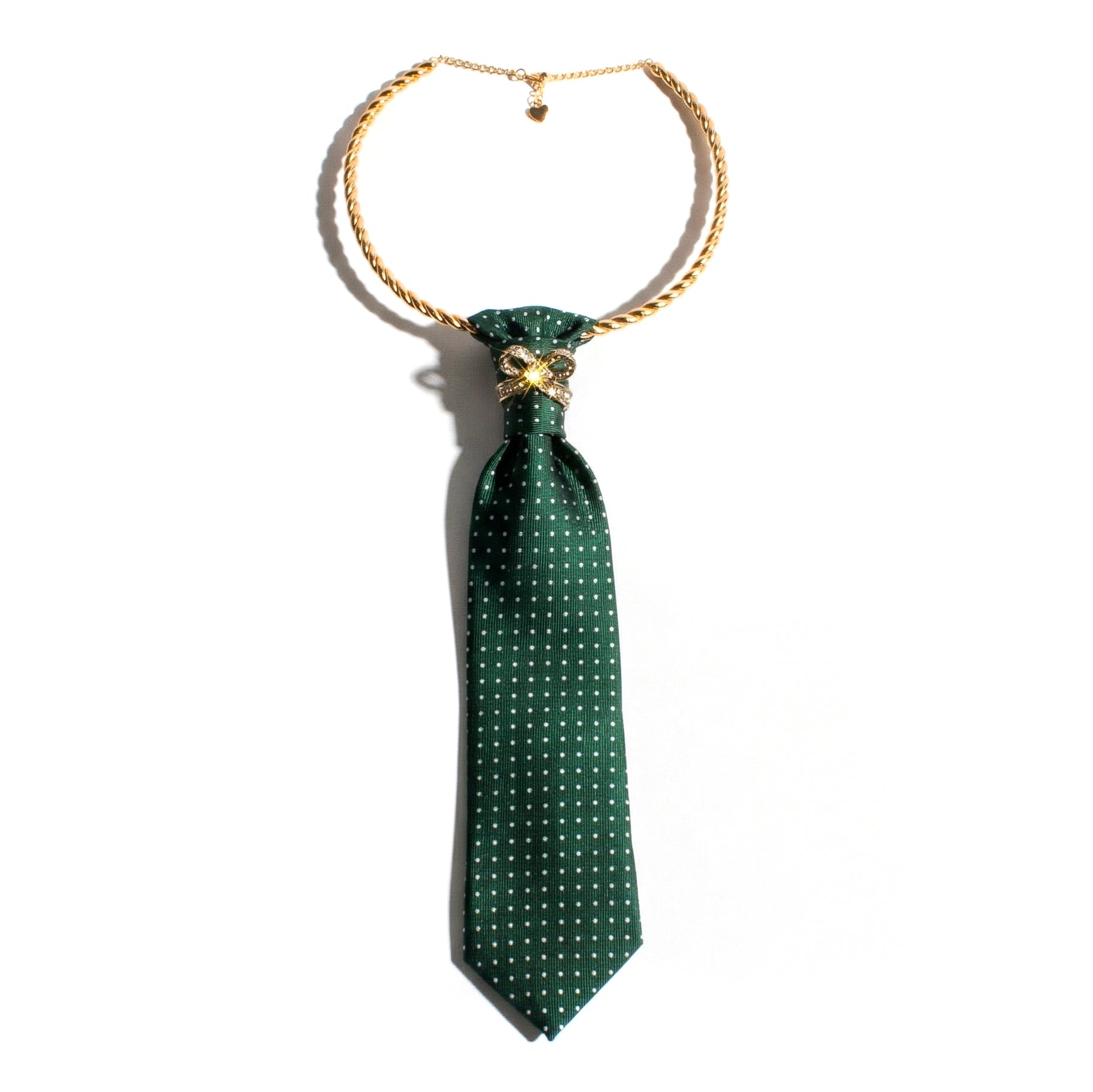 METAL CHOCKER - GREEN BOW GOLD