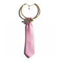 METAL CHOKER - PINK GOLD