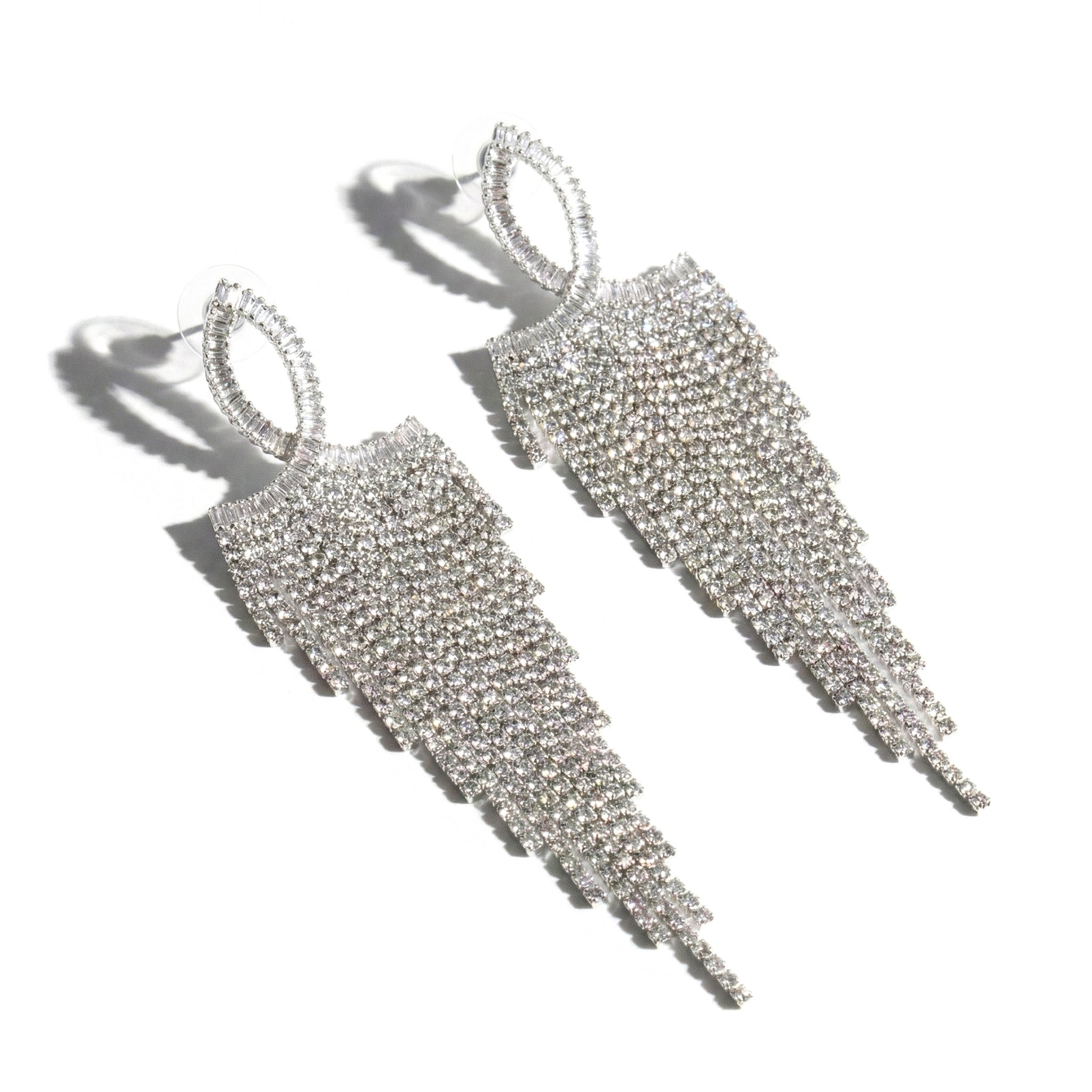 ORECCHINI SILVER CHANDELIER