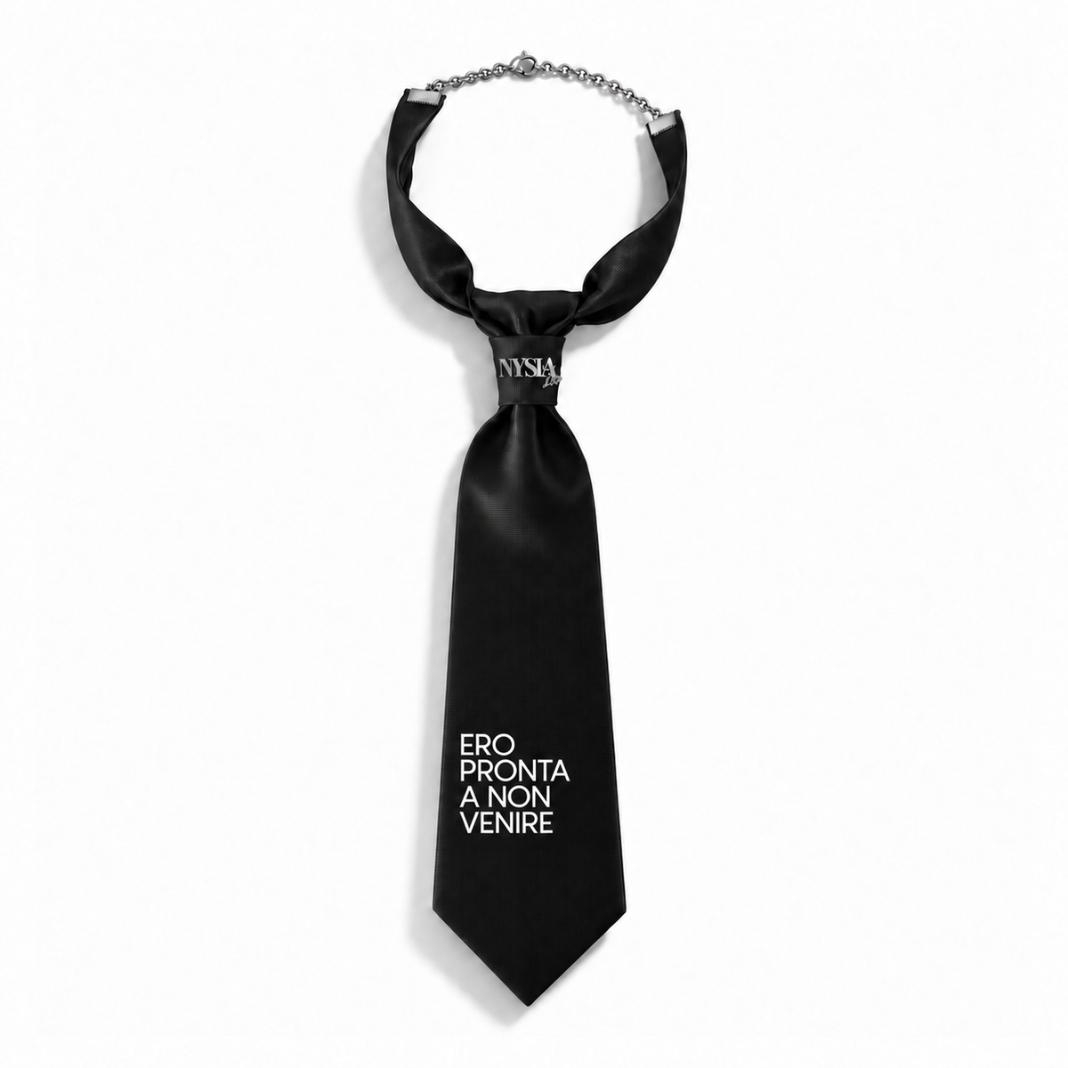 WRITTEN TIE - PRONTA A NON VENIRE