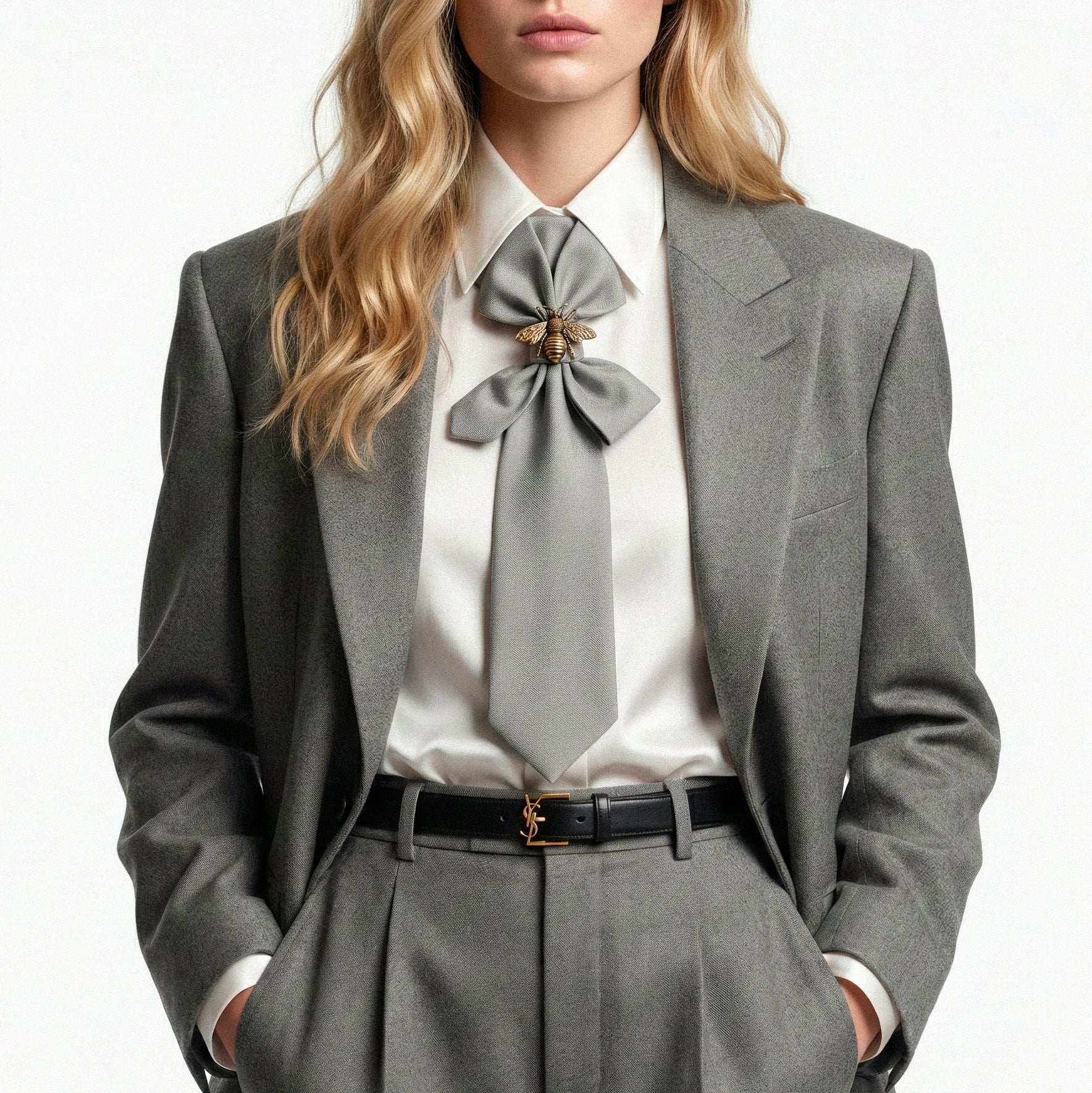 BLUEBELL TIE - GOLD BEE