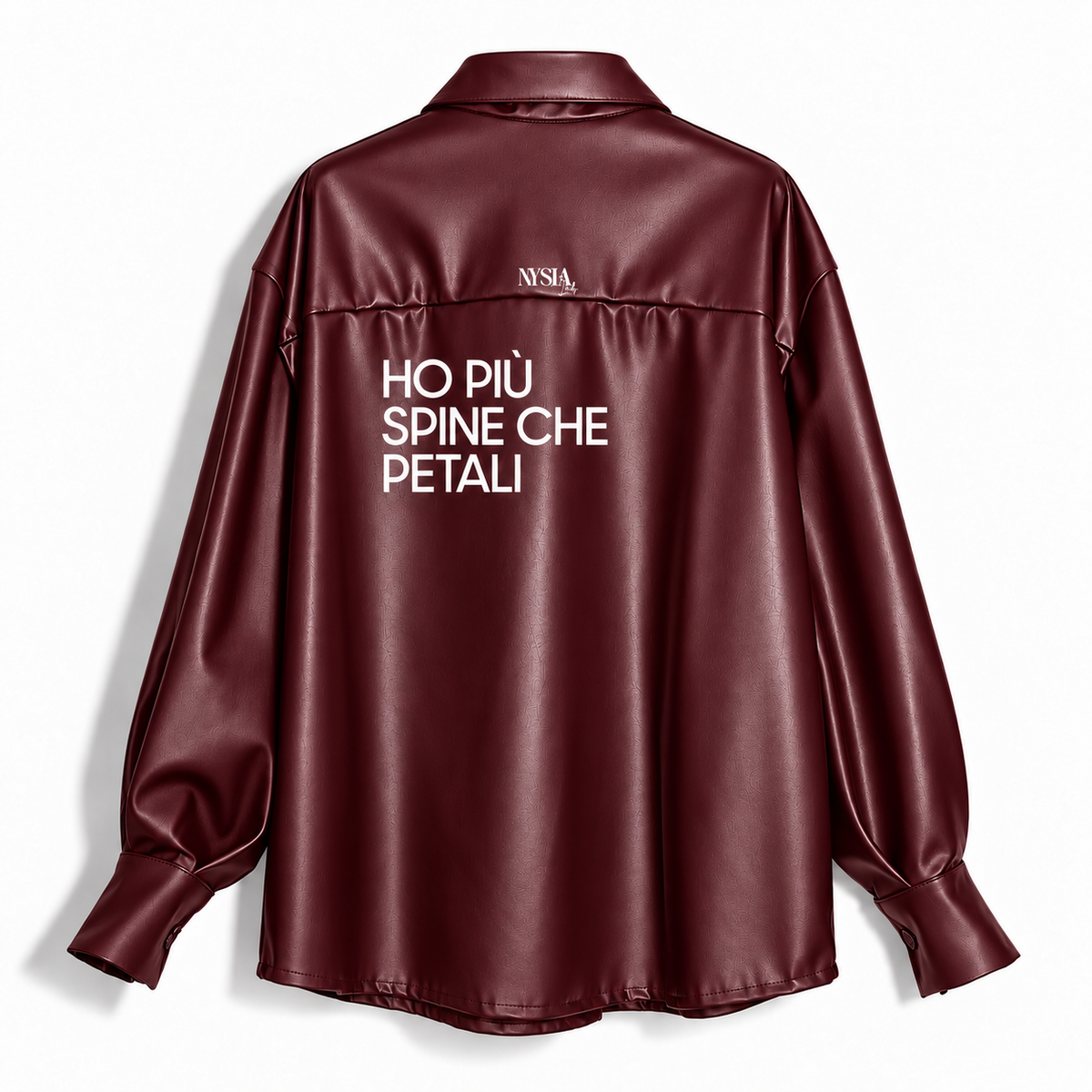 CAMICIA ECOPELLE - PETALI E SPINE
