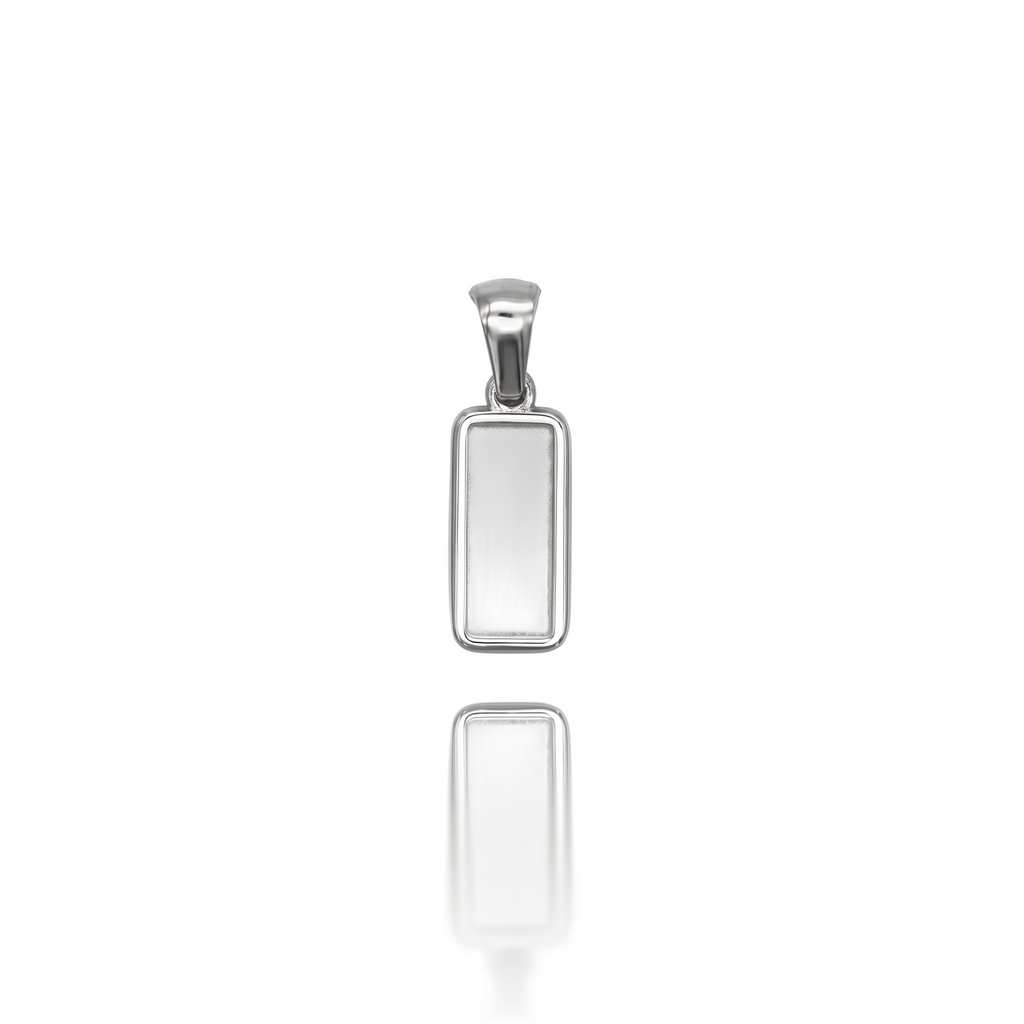 MEMORIES - CHARM RETTANGOLO MEDIO PERSONALIZZABILE