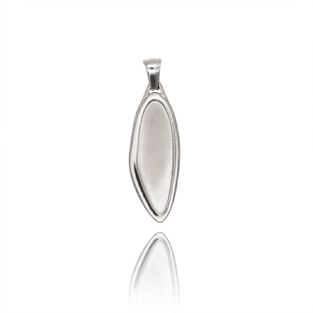 MEMORIES - CHARM OVALE LUNGO ASIMMETRICO PERSONALIZZABILE