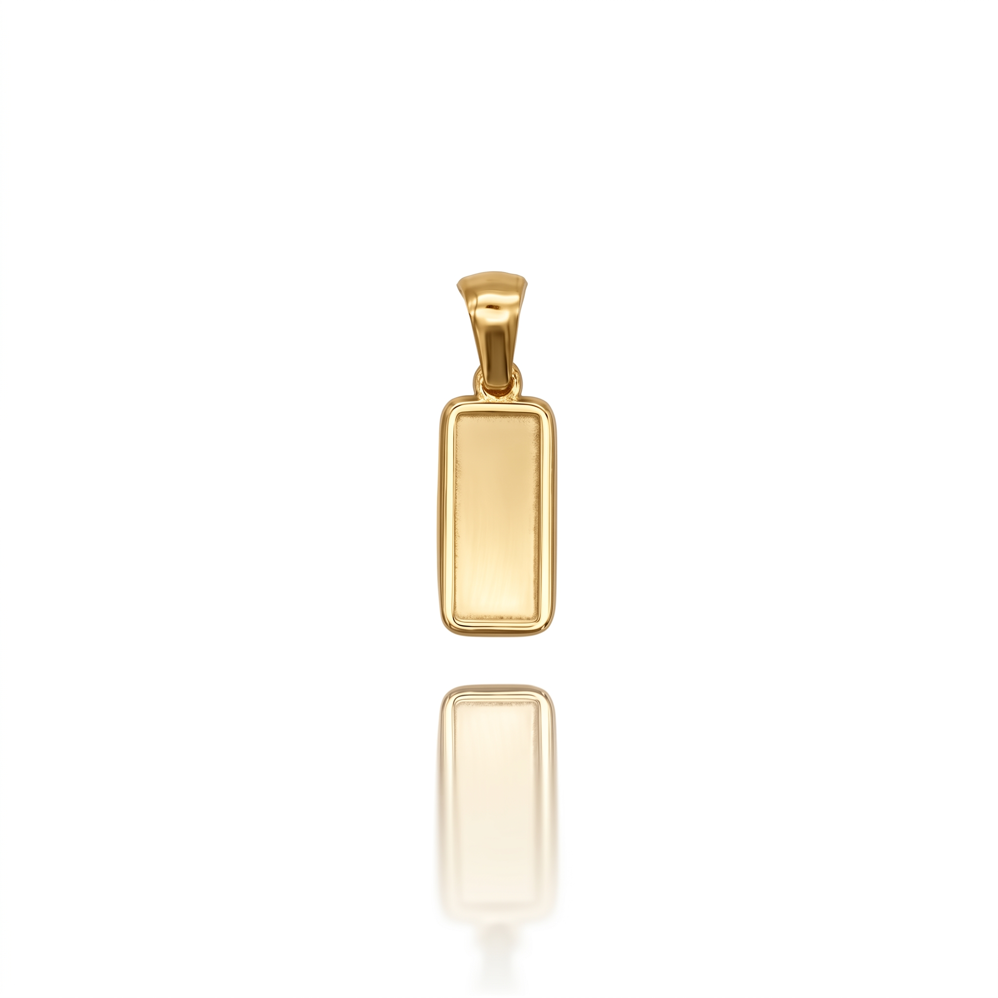 MEMORIES - CHARM RETTANGOLO MEDIO PERSONALIZZABILE