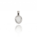 MEMORIES - CHARM MINI OVALE ASIMMETRICO PERSONALIZZABILE