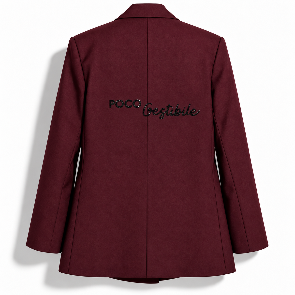 BLAZER  FRANGE -  POCO GESTIBILE BORDEAUX