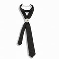 FOULARD TIE - ROUND PEARL