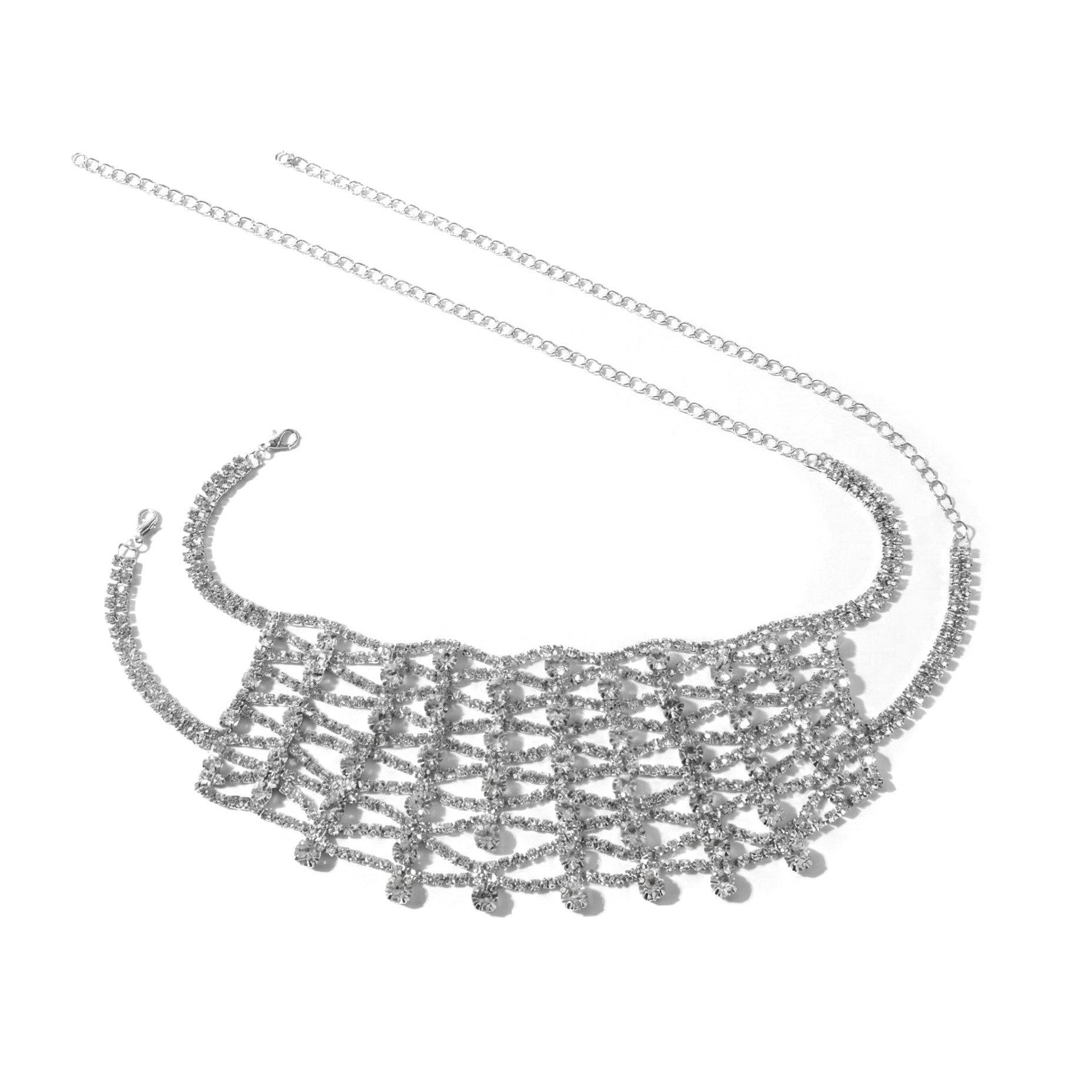 COLLANA SHINE CHOCKER SILVER