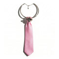 METAL CHOKER - PINK SILVER