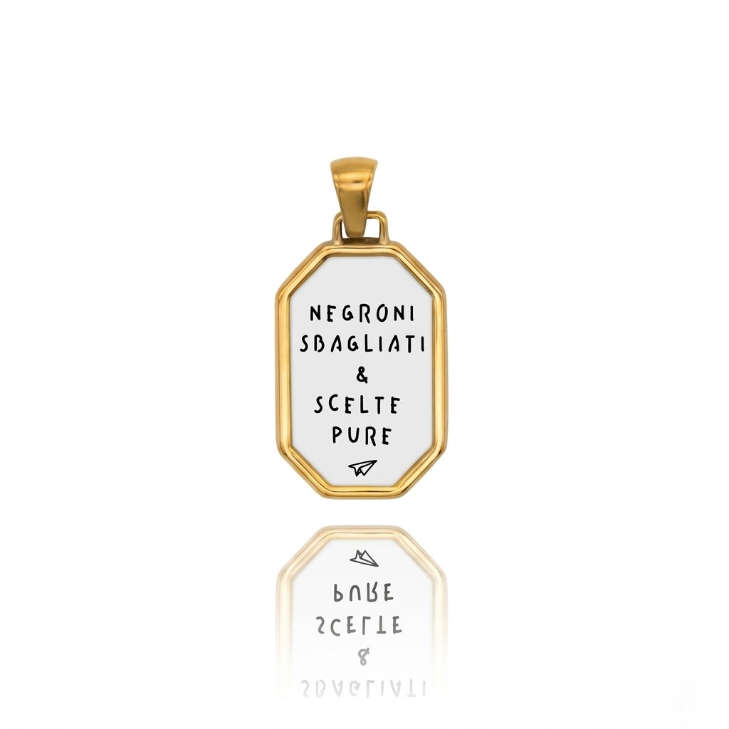 MEMORIES - CHARM OTTAGONO PERSONALIZZABILE