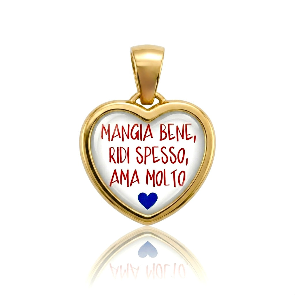 MEMORIES - CHARM CUORE CLASSICO PERSONALIZZABILE