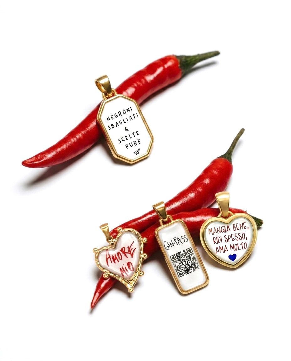 MEMORIES - CHARM RETTANGOLO PERSONALIZZABILE