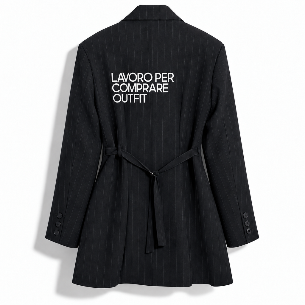 BLAZER GESSATO - LAVORO PER COMPRARE OUTFIT
