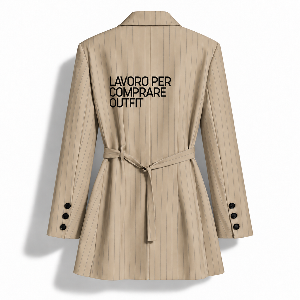 BLAZER GESSATO - LAVORO PER COMPRARE OUTFIT