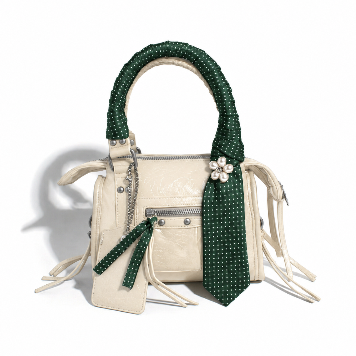 MIRROR BAG - MILLIE CREMA