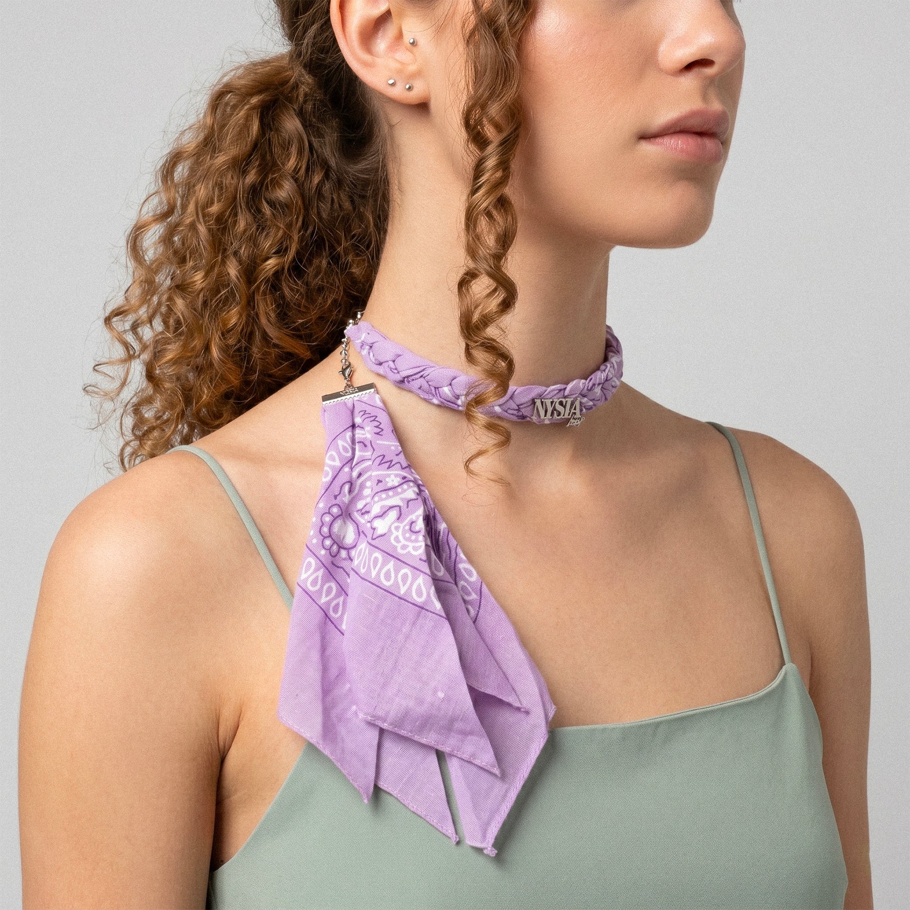BANDANA CHOCKER - LILLA