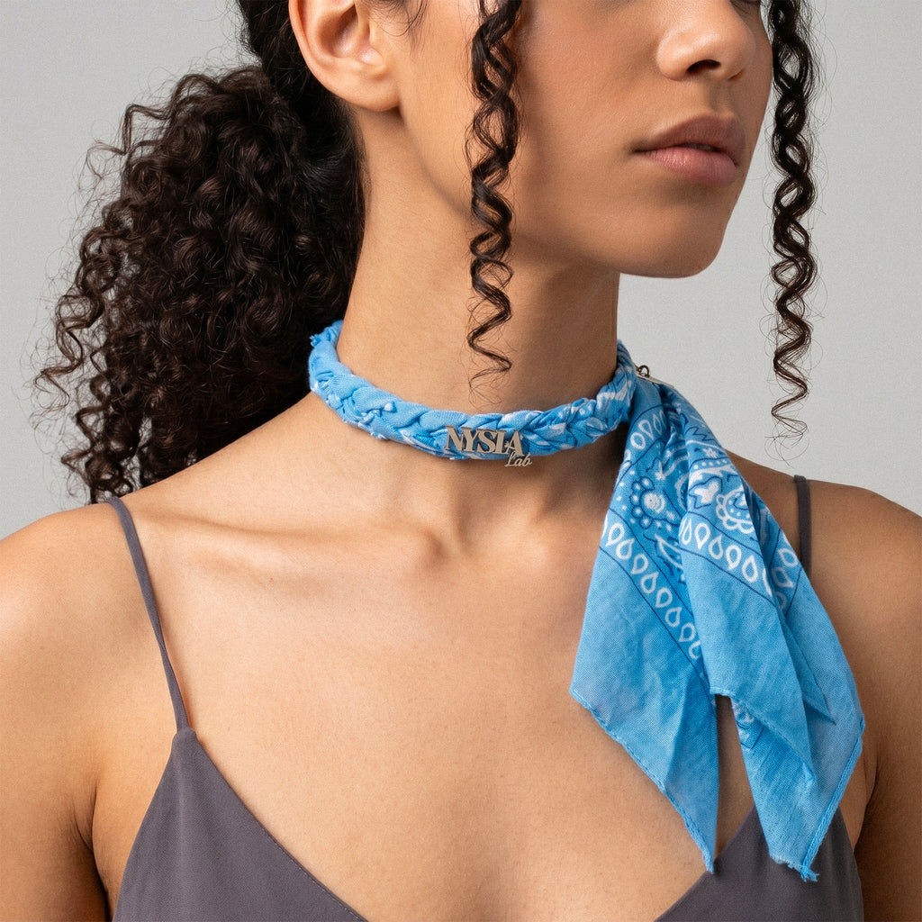 BANDANA CHOCKER - CIELO