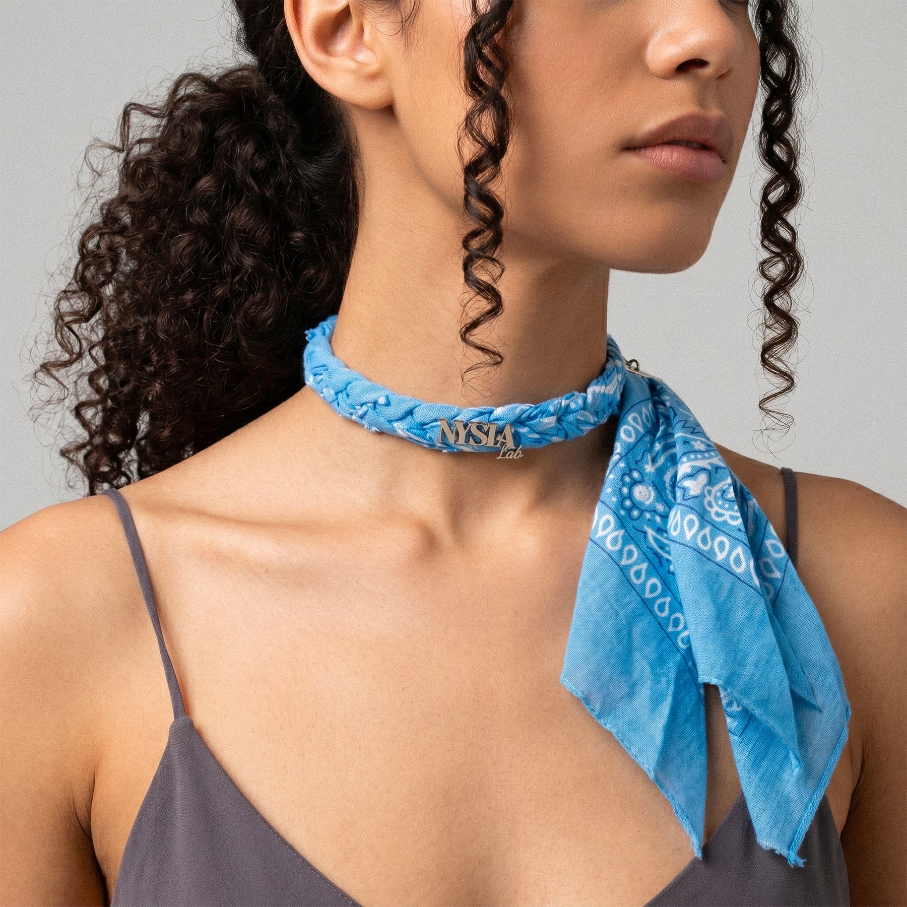 BANDANA CHOCKER - CIELO